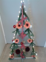 Houten deco Kerstboom
